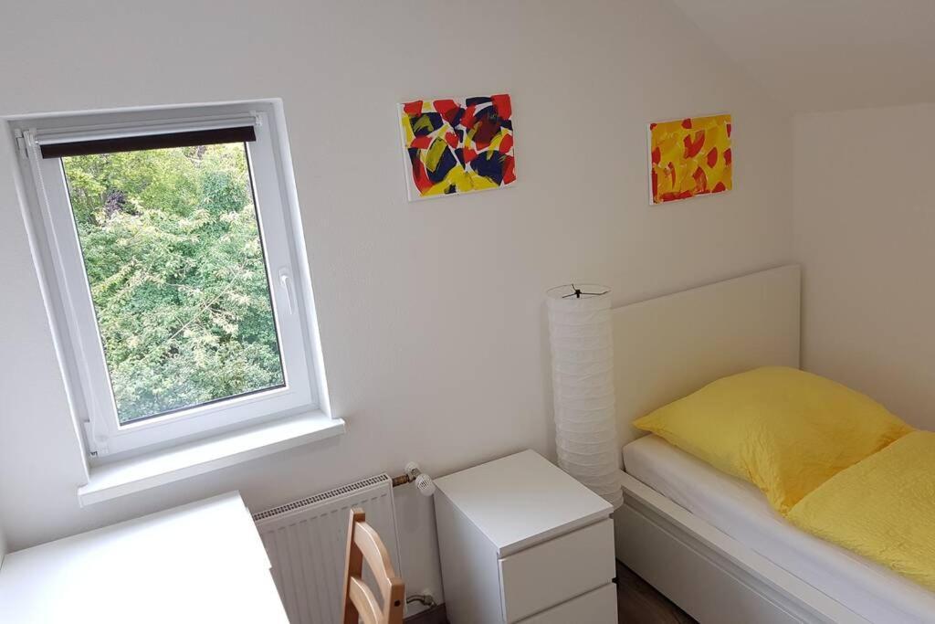 Dachwohnung Eyb mit 3 Schlafzimmern Ansbach Exterior foto